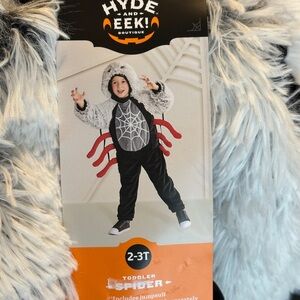 Toddler Spider Costume - Black and Gray